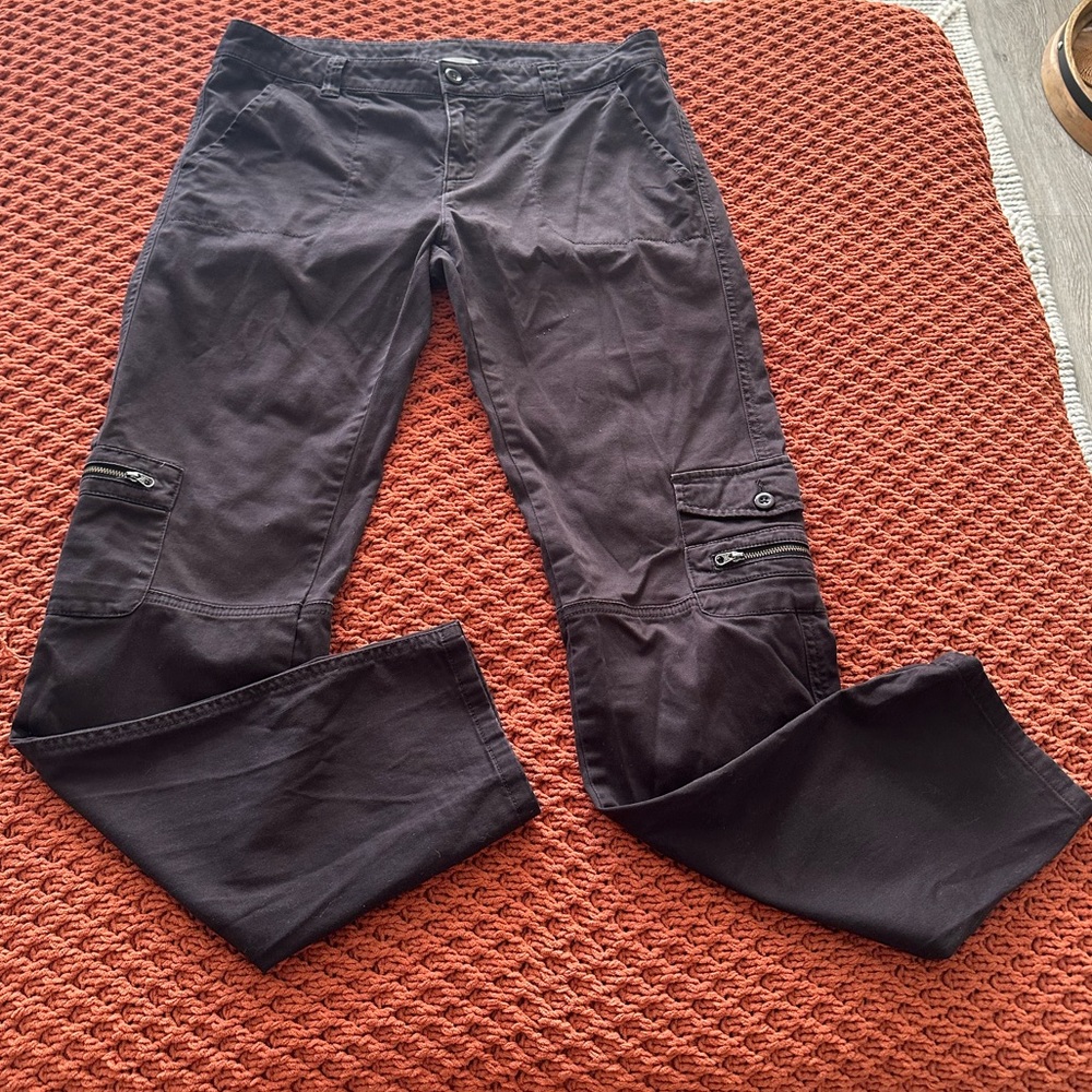 Garnet Hill Low rise straight leg, cargo pants